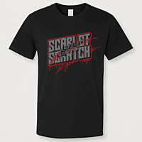 Scarlet Bad Witch Rhinestone Tee Scarlet Bad Witch Rhinestone Tee