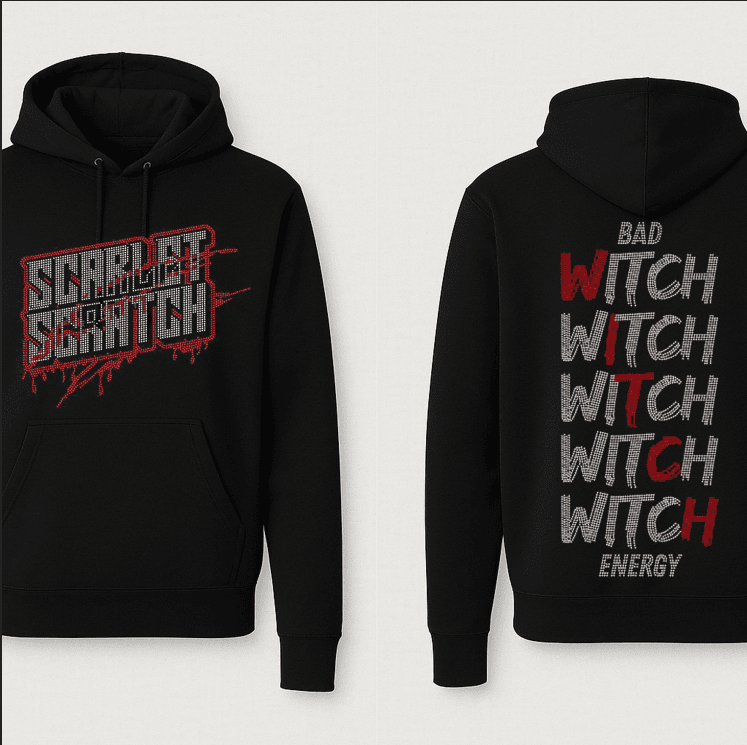 Scarlet Bad Witch Pocket Hoodie Scarlet Bad Witch Pocket Hoodie