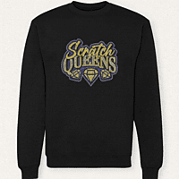 Scratch Queens Rhinestone Crewneck Sweatshirt 2025 Scratch Queens Rhinestone Crewneck Sweatshirt 2025