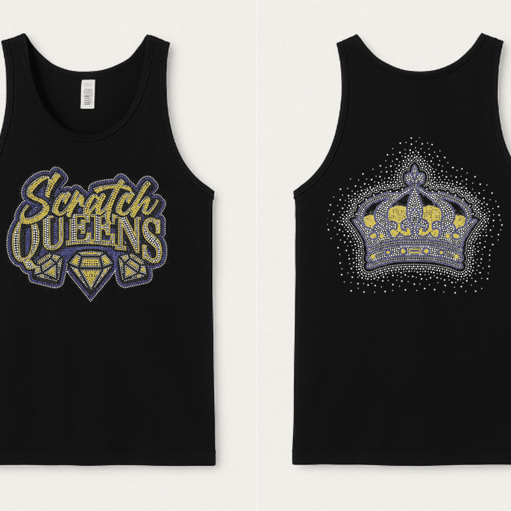 Scratch Queens Rhinestone Tank Scratch Queens Rhinestone Tank