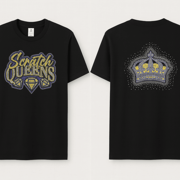 Scratch Queens Rhinestone Tee Scratch Queens Rhinestone Tee