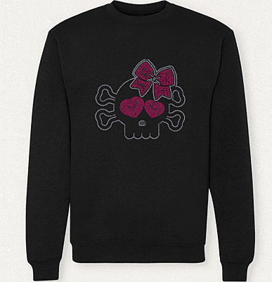 Cheer Skull Sweatshirt Cheer Skull Sweatshirt