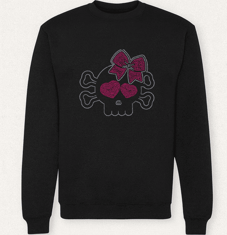 Cheer Skull Sweatshirt Cheer Skull Sweatshirt