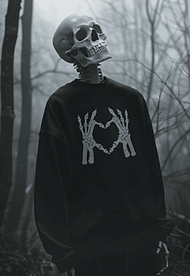 Skeleton Love Sweatshirt Skeleton Love Sweatshirt