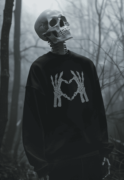 Skeleton Love Sweatshirt Skeleton Love Sweatshirt