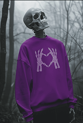 Skeleton Love Sweatshirt Skeleton Love Sweatshirt