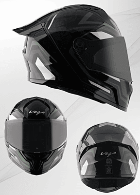 VEGA SONIC DX SHADOW BLACK/GREY C/V (M)