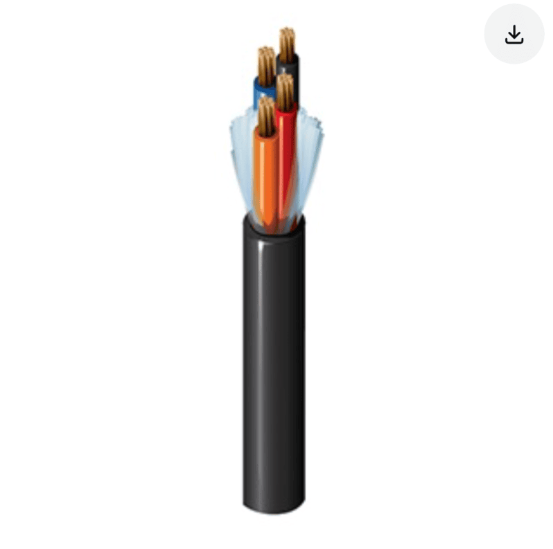 Belden 27615A (6 CORE 16 AWG UNSHIELDED PVC CABLE [305MTR/ROLL])