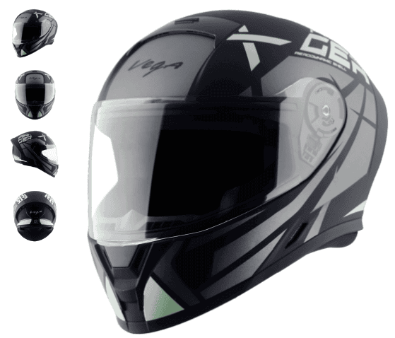 VEGA RANGER DX REVENGE DULL BLACK GREY C/V (M)