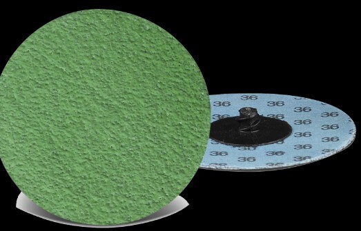 Zirconia W/ Grinding Aid Turn-On Quick Change Discs, 2", 2-Ply