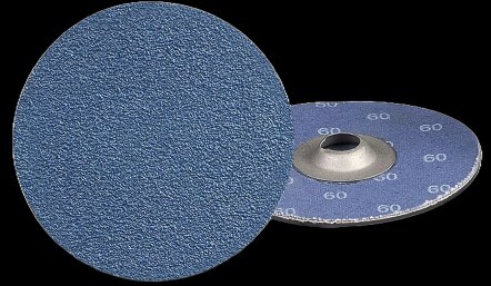 Zirconia Turn-On Quick Change Discs, 2", 2-Ply
