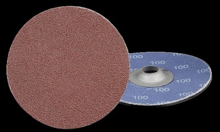 Aluminum Oxide Turn-On Quick Change Discs 2", 2-Ply