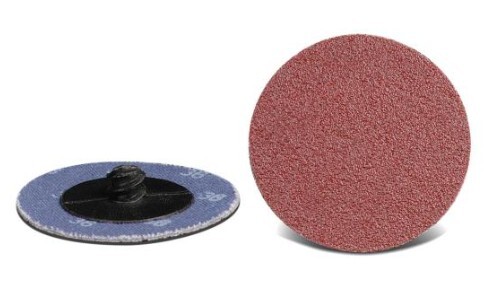 Aluminum Oxide Roll-On Quick Change Discs, 2-Ply
