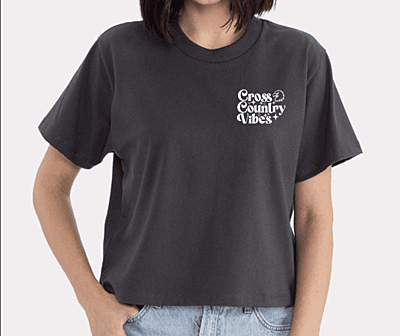 Eagles Cross Country Vibes Boxy Tee