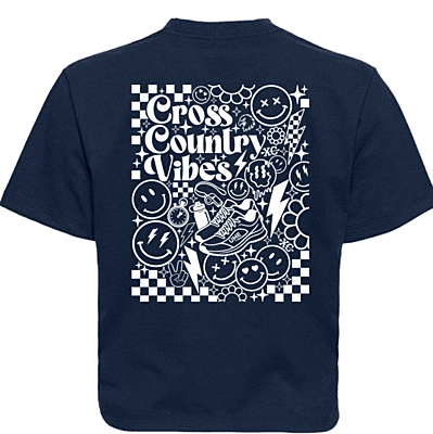 Eagles Cross Country Vibes Boxy Tee