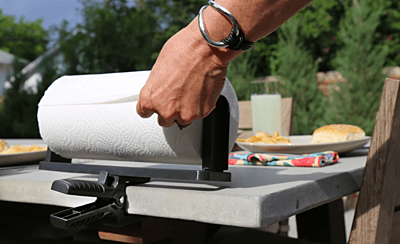 Clip N Rip Portable Paper Towel Clip