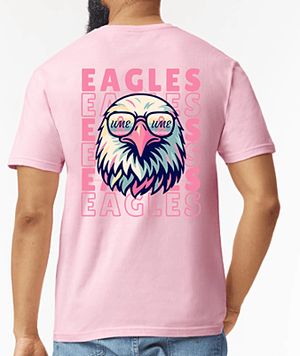 Cotton Candy Pink Out Eagles