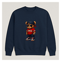 Eagle Fan Bear Crewneck Eagle Fan Bear Crewneck