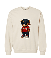 Eagle Fan Bear Crewneck Eagle Fan Bear Crewneck