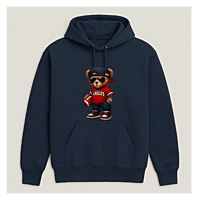 Eagle Fan Bear Pocket Hoodie Eagle Fan Bear Pocket Hoodie