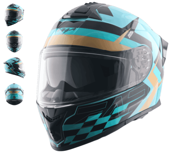 VEGA ZAP ALLIANCE HEX BLUE BLACK D/V (L)