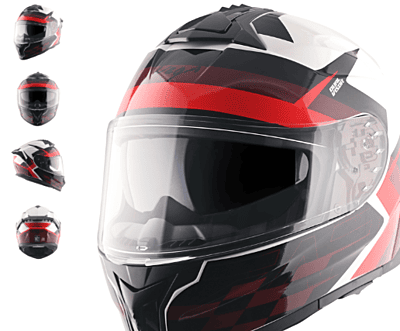 VEGA ZAP ALLIANCE WHITE/RED D/V (M)