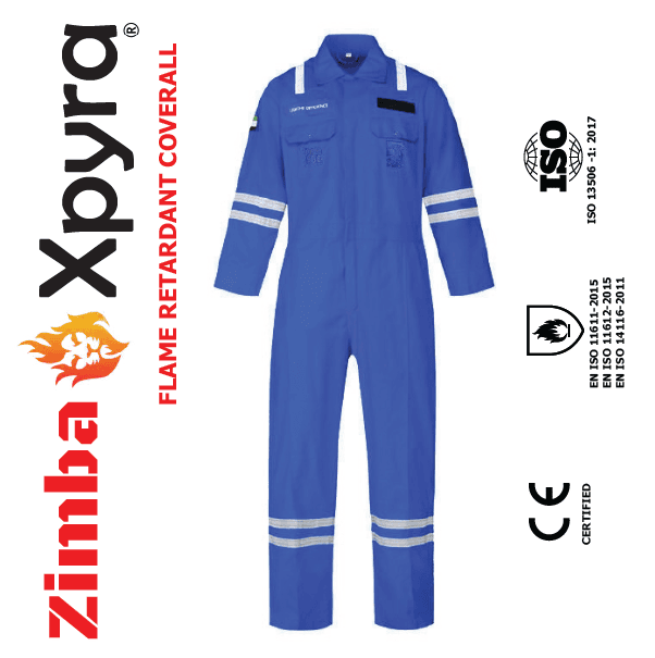 Zimba Xpyra Cotton Flame retardant coverall Zimba Xpyra Cotton Flame retardant coverall