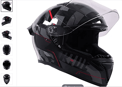 ROYAL ENFIELD HEA240028 ROADSTAR FF GEO BLACK L