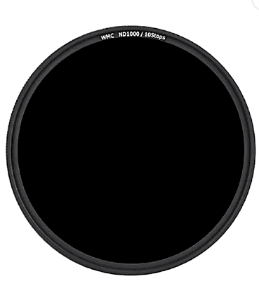 Neutral Density Filter ND1000 10-Stop Exposure Reduction For DSLR Camera Lens