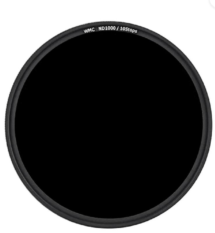 Neutral Density Filter ND1000 10-Stop Exposure Reduction For DSLR Camera Lens