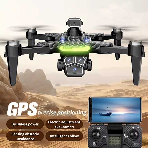 S196 GPS 4K Drone with 1 Batteries | 5G WiFi FPV, GPS, 20-Min Flight Time