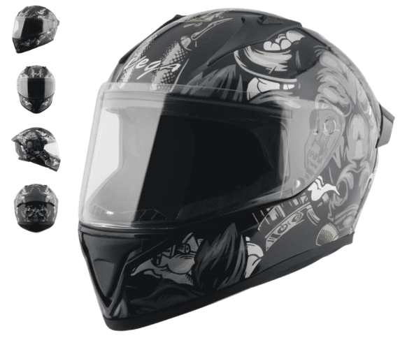 VEGA BOLT BULL BLACK GREY M/V (L)