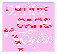 Candy Cane Cutie Candy Cane Cutie