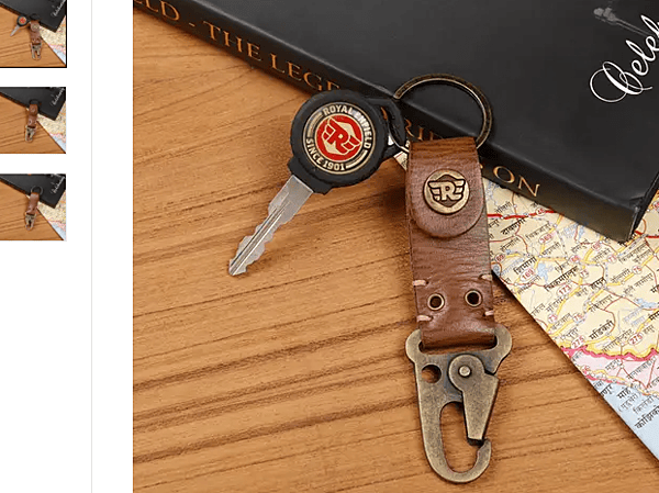 ROYAL ENFIELD KEY CHAIN OLIVE