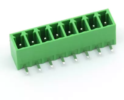 3.81 8 PIN MALE CONN.R/A