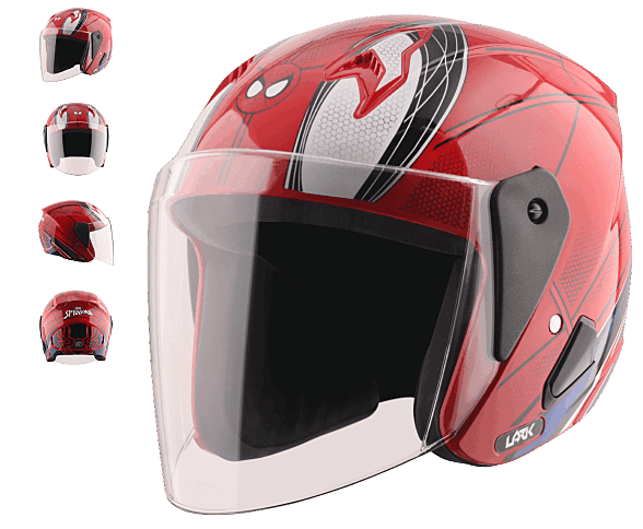 VEGA LARK MARVEL SPIDERMAN DULL RED BLUE C/V (L)