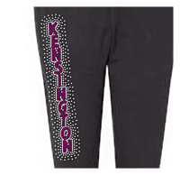 Rhinestone Name Joggers - Custom Colors Rhinestone Name Joggers - Custom Colors