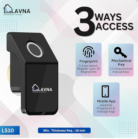 LAVNA LS10 Smart Cabinet / Drawer Lock