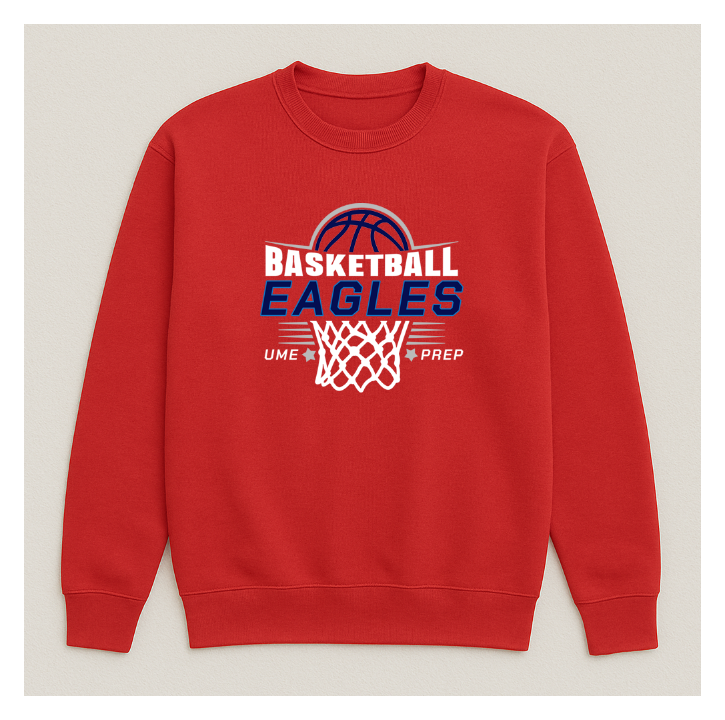Eagles Basketball Red