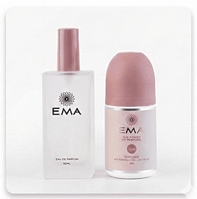 Ladies Pink Perfume Set