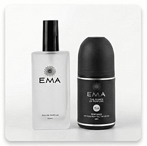 Men Black Perfume Set