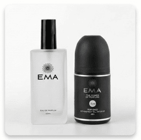 Men Black Perfume Set