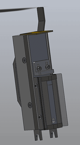 Glue Scraper Assembly