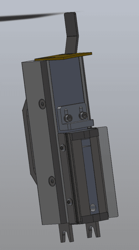Glue Scraper Assembly