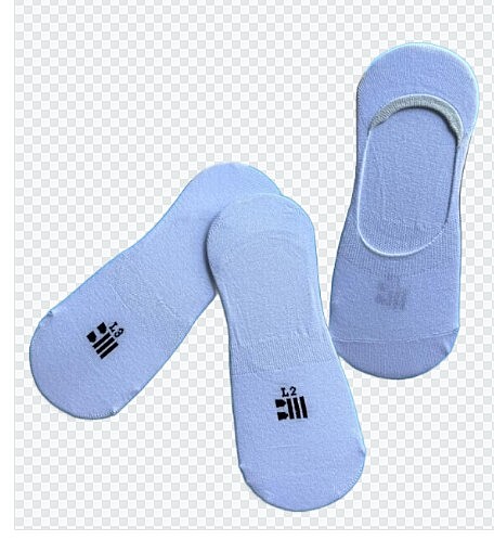 Invisible White Socks 3 Pcs