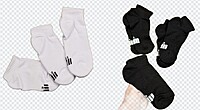 Ankle White Socks 3 Pcs