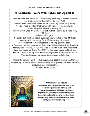 No Till Garden Blueprint