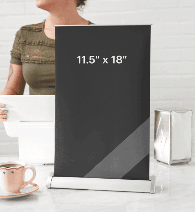 Tabletop Retractable Banners