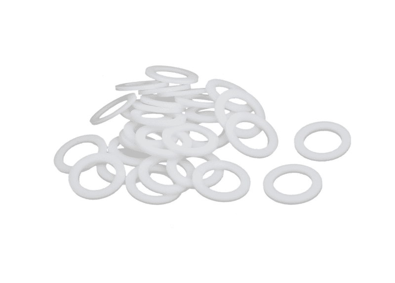 White Teflon Washer