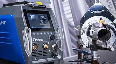 Orbital welding system for pipe production